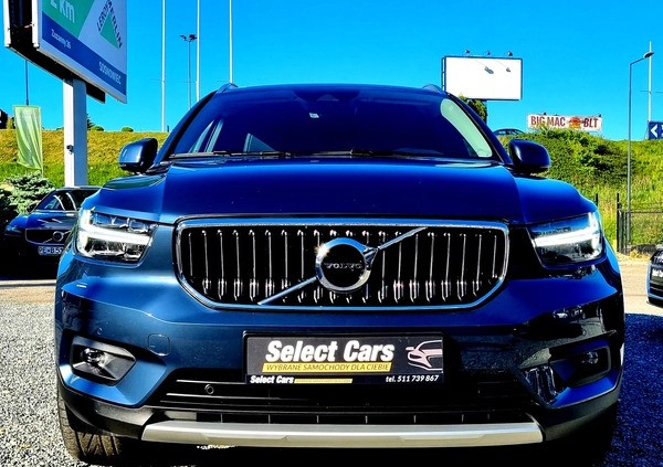 Volvo XC 40 cena 97900 przebieg: 143000, rok produkcji 2019 z Pyzdry małe 631